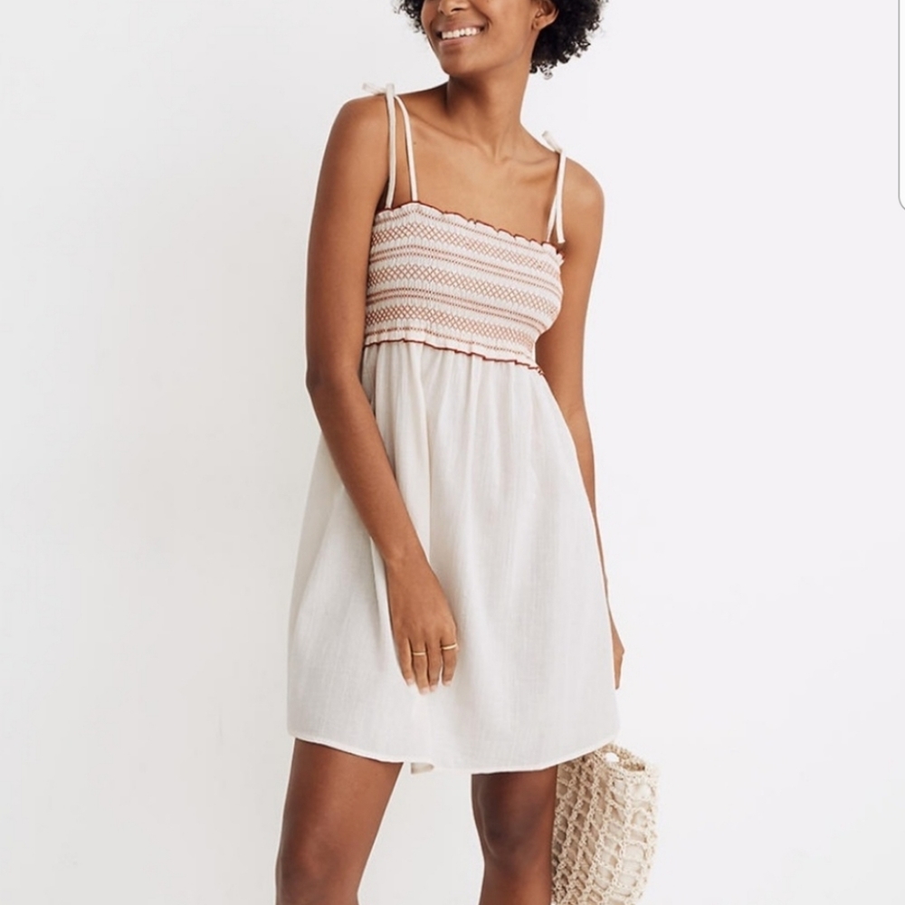 Madewell Smocked Dress